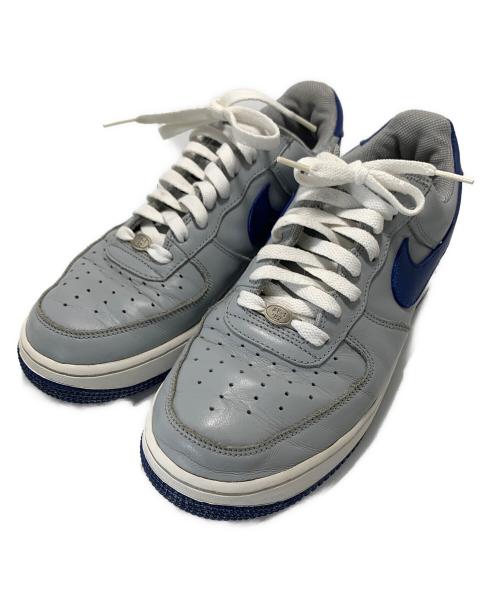 NIKE（ナイキ）NIKE (ナイキ) IR FORCE1 LOW【D-TOWN】 グレー×ブルー サイズ:27cmの古着・服飾アイテム