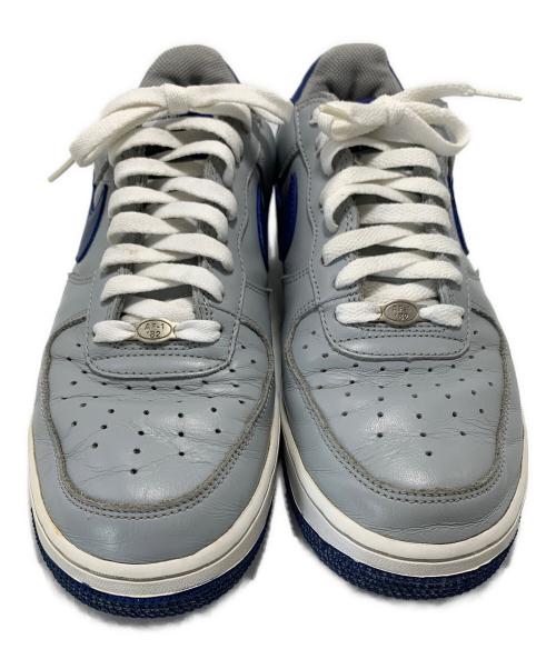 NIKE（ナイキ）NIKE (ナイキ) IR FORCE1 LOW【D-TOWN】 グレー×ブルー サイズ:27cmの古着・服飾アイテム