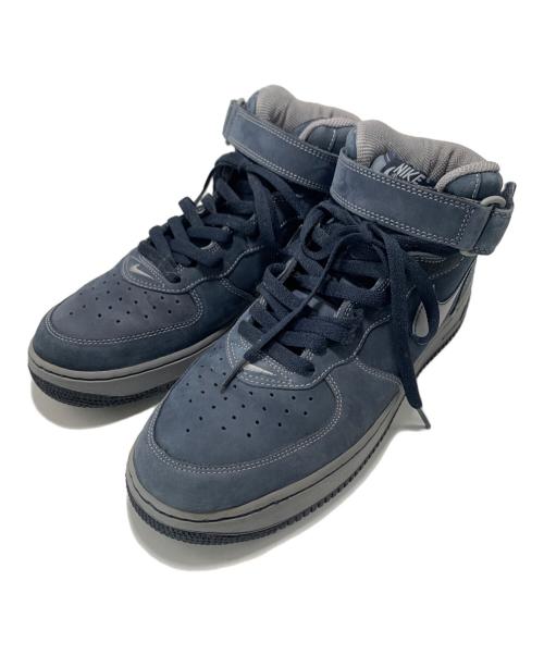 NIKE（ナイキ）NIKE (ナイキ) Air Force 1 Mid Dark Obsidian Stealth ネイビー サイズ:28cmの古着・服飾アイテム