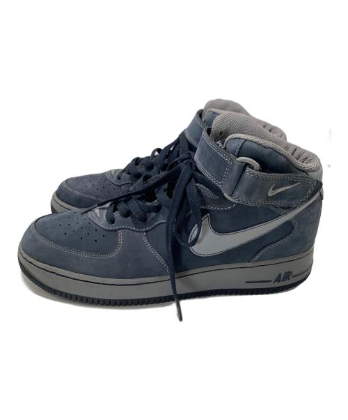 NIKE（ナイキ）NIKE (ナイキ) Air Force 1 Mid Dark Obsidian Stealth ネイビー サイズ:28cmの古着・服飾アイテム