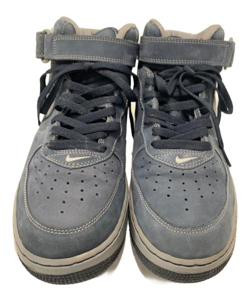 NIKE（ナイキ）NIKE (ナイキ) Air Force 1 Mid Dark Obsidian Stealth ネイビー サイズ:28cmの古着・服飾アイテム