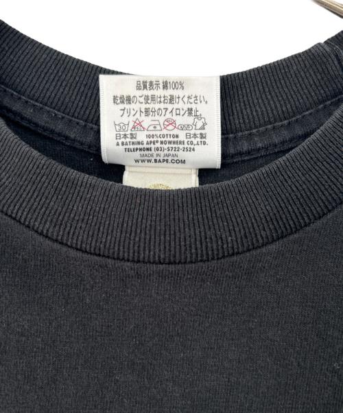 A BATHING APE（ア ベイシング エイプ）A BATHING APE (ア ベイシング エイプ) NEIGHBORHOOD (ネイバーフッド) 半袖カットソー ブラック サイズ:Sの古着・服飾アイテム