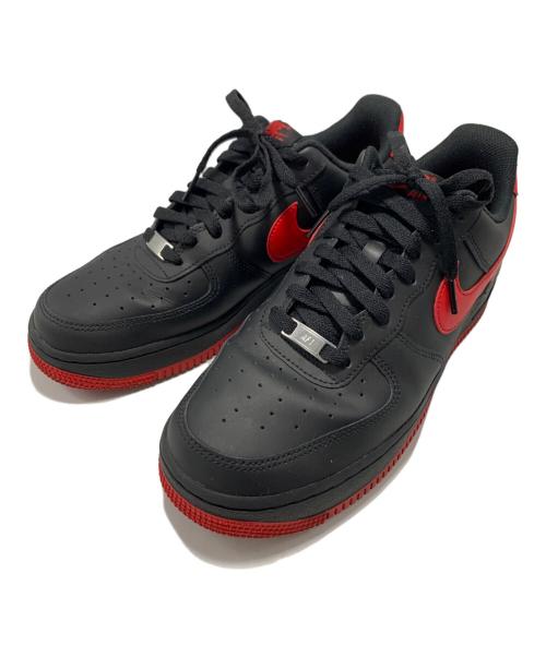 NIKE（ナイキ）NIKE (ナイキ) Nike Air Force 1 '07（ナイキ エア フォース 1 '07） ブラック×レッド サイズ:28cmの古着・服飾アイテム