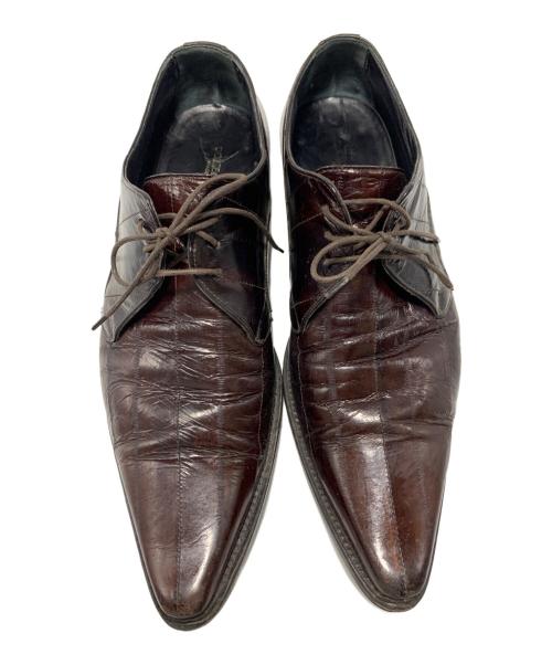 DOLCE & GABBANA（ドルチェ＆ガッバーナ）DOLCE & GABBANA (ドルチェ＆ガッバーナ) ドレスシューズ ダークブラウン サイズ:24cmの古着・服飾アイテム