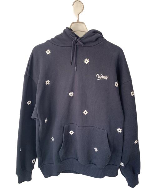 KEBOZ（ケボズ）KEBOZ (ケボズ) nick gear (ニックギア) FREAK'S STORE (フリークスストア) パーカー ネイビー サイズ:Lの古着・服飾アイテム