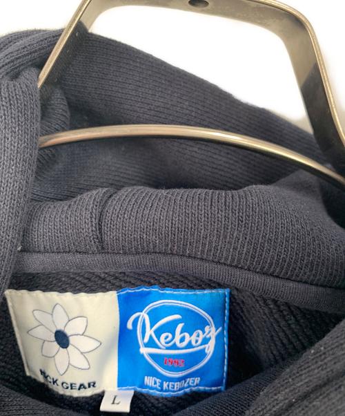 KEBOZ（ケボズ）KEBOZ (ケボズ) nick gear (ニックギア) FREAK'S STORE (フリークスストア) パーカー ネイビー サイズ:Lの古着・服飾アイテム