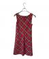 BURBERRY BLUE LABEL (バーバリー ブルー レーベル) ノースリーブワンピース レッド サイズ:38：8000円