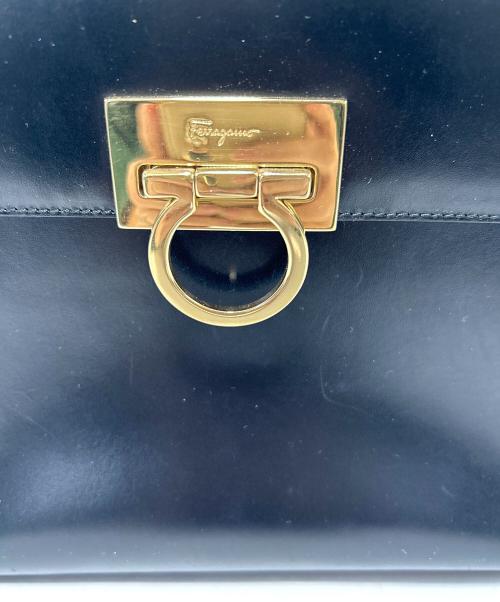 Salvatore Ferragamo（サルヴァトーレ フェラガモ）Salvatore Ferragamo (サルヴァトーレ フェラガモ) ハンドバッグ ブラックの古着・服飾アイテム