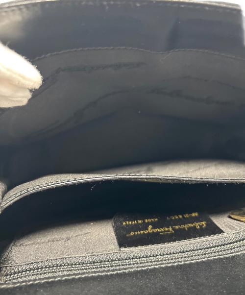 Salvatore Ferragamo（サルヴァトーレ フェラガモ）Salvatore Ferragamo (サルヴァトーレ フェラガモ) ハンドバッグ ブラックの古着・服飾アイテム
