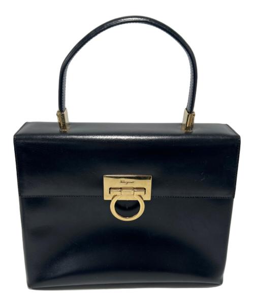Salvatore Ferragamo（サルヴァトーレ フェラガモ）Salvatore Ferragamo (サルヴァトーレ フェラガモ) ハンドバッグ ブラックの古着・服飾アイテム