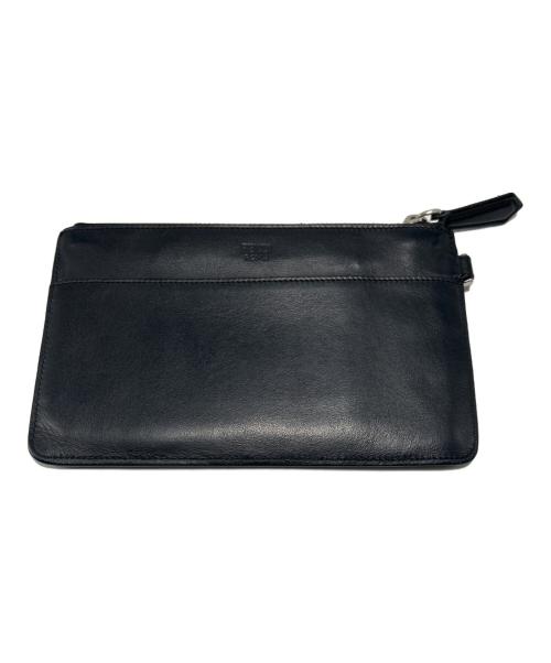 FENDI（フェンディ）FENDI (フェンディ) レザーポーチ ブラックの古着・服飾アイテム