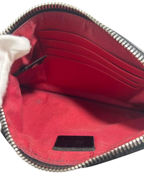 FENDI（フェンディ）FENDI (フェンディ) レザーポーチ ブラックの古着・服飾アイテム