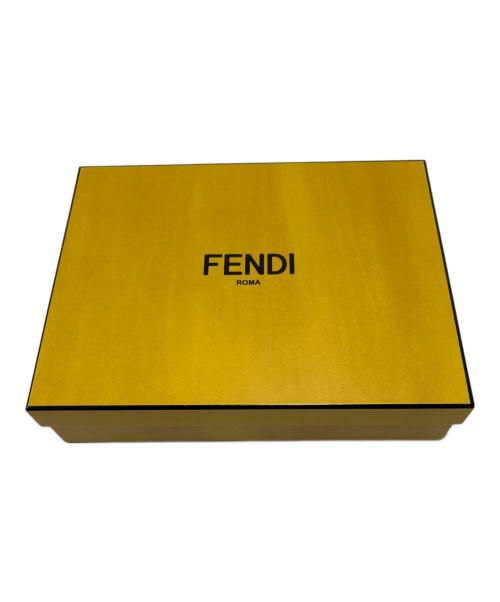 FENDI（フェンディ）FENDI (フェンディ) レザーポーチ ブラックの古着・服飾アイテム