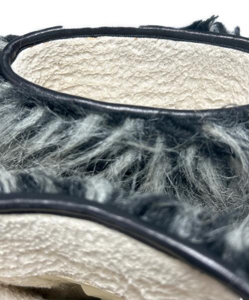 CHANEL（シャネル）CHANEL (シャネル) ファンタジーファーブーツ ブラック×グレー サイズ:38の古着・服飾アイテム