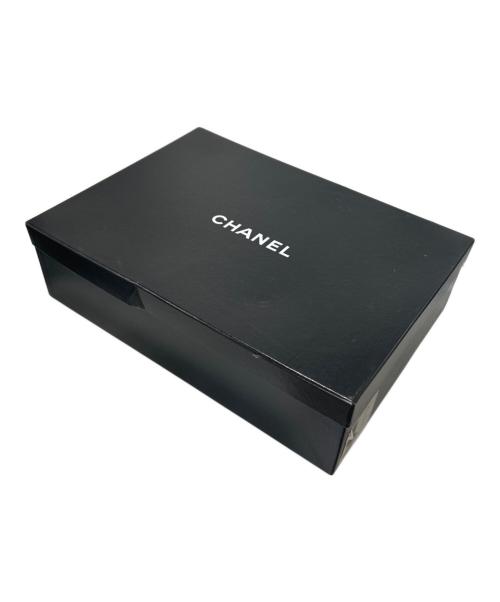 CHANEL（シャネル）CHANEL (シャネル) ファンタジーファーブーツ ブラック×グレー サイズ:38の古着・服飾アイテム