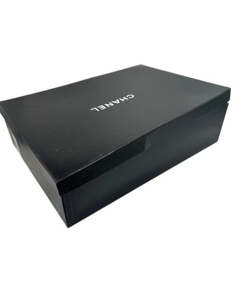 CHANEL（シャネル）CHANEL (シャネル) ファンタジーファーブーツ ブラック×グレー サイズ:38の古着・服飾アイテム