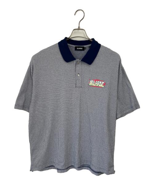 X-LARGE（エクストララージ）X-LARGE (エクストララージ) ポロシャツ ネイビー サイズ:XLの古着・服飾アイテム