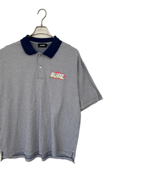 X-LARGE（エクストララージ）X-LARGE (エクストララージ) ポロシャツ ネイビー サイズ:XLの古着・服飾アイテム