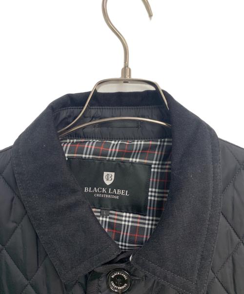 BLACK LABEL CRESTBRIDGE（ブラックレーベル クレストブリッジ）BLACK LABEL CRESTBRIDGE (ブラックレーベル クレストブリッジ) キルティングコート ブラック サイズ:SIZE Lの古着・服飾アイテム
