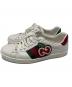GUCCI (グッチ) ローカットスニーカー ホワイト サイズ:7.5：25000円