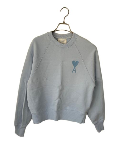 AMI Alexandre Mattiussi（アミアレクサンドルマテュッシ）AMI Alexandre Mattiussi (アミアレクサンドルマテュッシ) スウェット スカイブルー サイズ:XSの古着・服飾アイテム