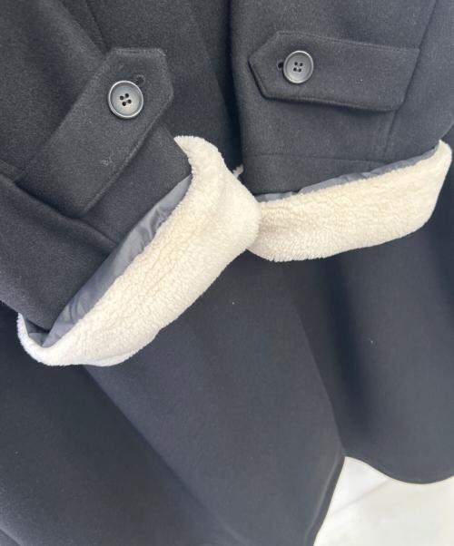 FREAK'S STORE（フリークスストア）FREAK'S STORE (フリークスストア) コート ブラック×ホワイト サイズ:Fの古着・服飾アイテム