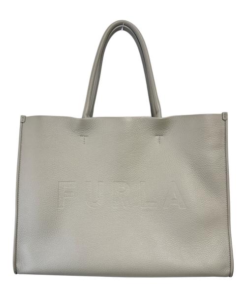 FURLA（フルラ）FURLA (フルラ) トートバッグ グレーの古着・服飾アイテム