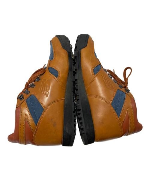 NEW BALANCE（ニューバランス）NEW BALANCE (ニューバランス) RAINIER OG URAINOG（レーニア オージー ブラウン） ブラウン×ネイビー サイズ:27cmの古着・服飾アイテム