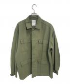 SHENERYシーナリー）の古着「ミリタリージャケット」｜カーキ