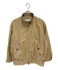 FRAMeWORK（フレームワーク）の古着「スタンドカラーブルゾン」｜ベージュ