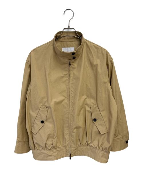 FRAMeWORK（フレームワーク）FRAMeWORK (フレームワーク) スタンドカラーブルゾン ベージュ サイズ:Fの古着・服飾アイテム