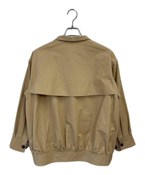 FRAMeWORK（フレームワーク）FRAMeWORK (フレームワーク) スタンドカラーブルゾン ベージュ サイズ:Fの古着・服飾アイテム