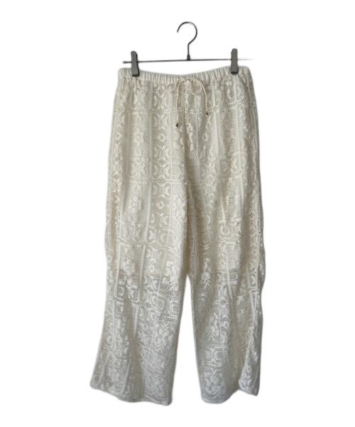 FRAMeWORK（フレームワーク）FRAMeWORK (フレームワーク) コットンレースパンツ ホワイト サイズ:SIZE Freeの古着・服飾アイテム