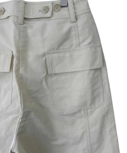 TODAYFUL（トゥデイフル）TODAYFUL (トゥデイフル) ハイウエストタイプライターパンツ ベージュ サイズ:SIZE Mの古着・服飾アイテム