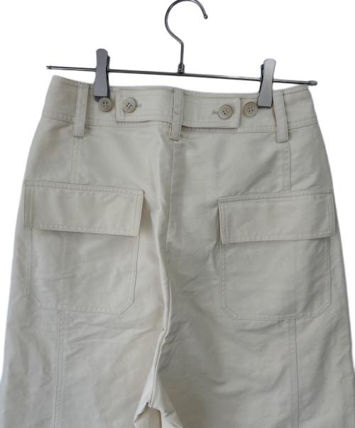 TODAYFUL（トゥデイフル）TODAYFUL (トゥデイフル) ハイウエストタイプライターパンツ ベージュ サイズ:SIZE Mの古着・服飾アイテム