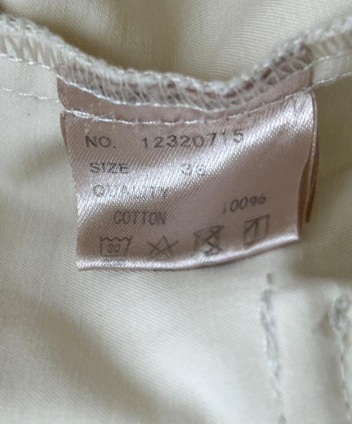 TODAYFUL（トゥデイフル）TODAYFUL (トゥデイフル) ハイウエストタイプライターパンツ ベージュ サイズ:SIZE Mの古着・服飾アイテム