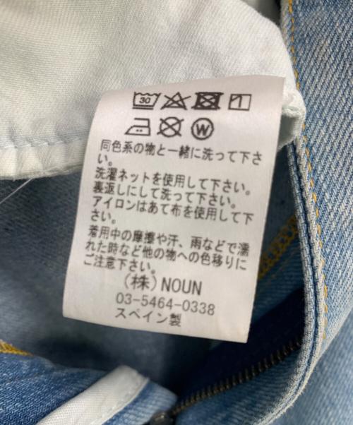 HNST（オネスト）HNST (オネスト) デニムカーゴパンツ インディゴ サイズ:SIZE XSの古着・服飾アイテム