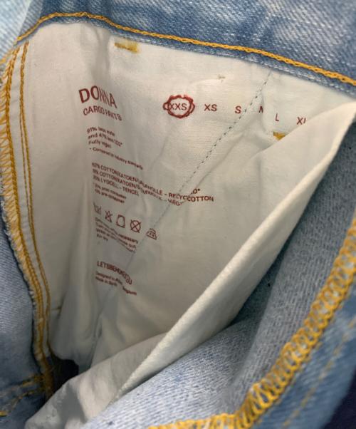 HNST（オネスト）HNST (オネスト) デニムカーゴパンツ インディゴ サイズ:SIZE XSの古着・服飾アイテム