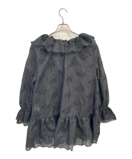 apart by lowrys（アパートバイローリーズ）apart by lowrys (アパートバイローリーズ) 長袖ブラウス ブラック サイズ:F 未使用品の古着・服飾アイテム