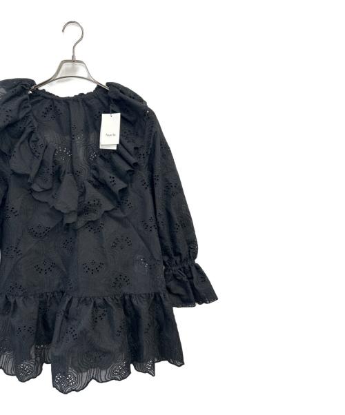apart by lowrys（アパートバイローリーズ）apart by lowrys (アパートバイローリーズ) 長袖ブラウス ブラック サイズ:F 未使用品の古着・服飾アイテム