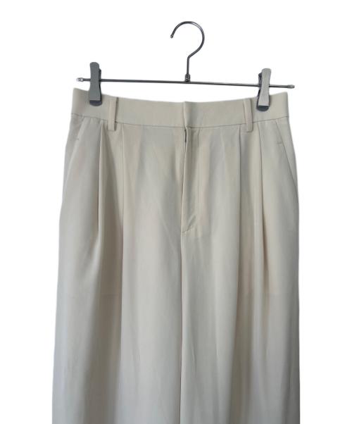 Plage（プラージュ）Plage (プラージュ) トラウザーパンツ アイボリー サイズ:38の古着・服飾アイテム