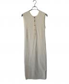 anukeアンヌーク）の古着「ノースリーブワンピース」｜ベージュ