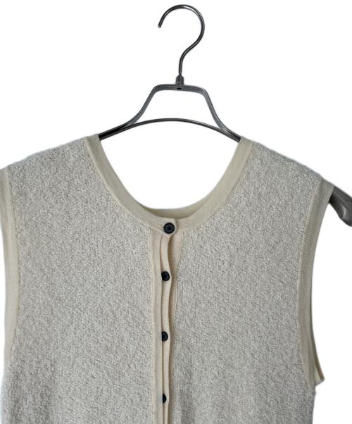 anuke（アンヌーク）anuke (アンヌーク) ノースリーブワンピース ベージュ サイズ:38の古着・服飾アイテム