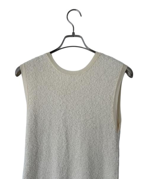 anuke（アンヌーク）anuke (アンヌーク) ノースリーブワンピース ベージュ サイズ:38の古着・服飾アイテム