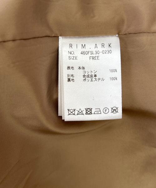 RIM.ARK（リムアーク）RIM.ARK (リムアーク) コート ベージュ サイズ:Fの古着・服飾アイテム