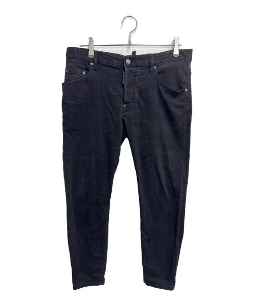 DSQUARED2（ディースクエアード）DSQUARED2 (ディースクエアード) デニムパンツ ブラック サイズ:50の古着・服飾アイテム