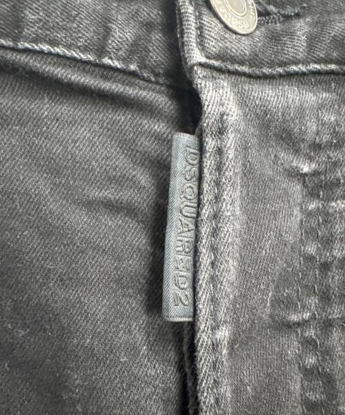 DSQUARED2（ディースクエアード）DSQUARED2 (ディースクエアード) デニムパンツ ブラック サイズ:50の古着・服飾アイテム