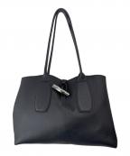 LONGCHAMPロンシャン）の古着「トートバッグ」｜ブラック