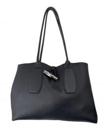 LONGCHAMP（ロンシャン）の古着「トートバッグ」｜ブラック