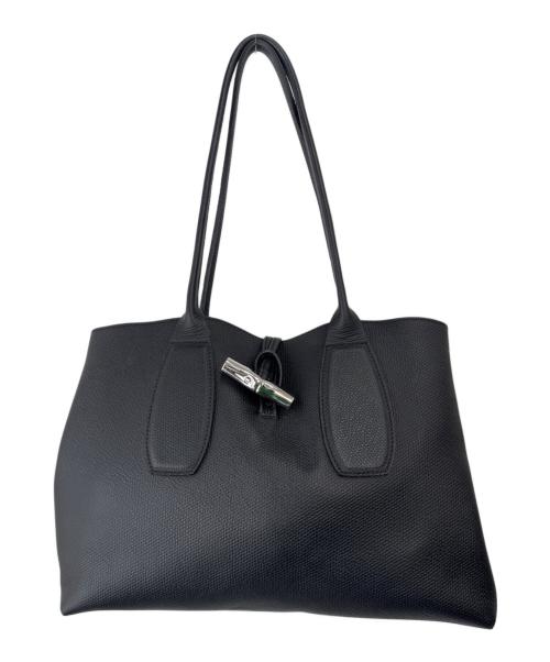 LONGCHAMP（ロンシャン）LONGCHAMP (ロンシャン) トートバッグ ブラックの古着・服飾アイテム